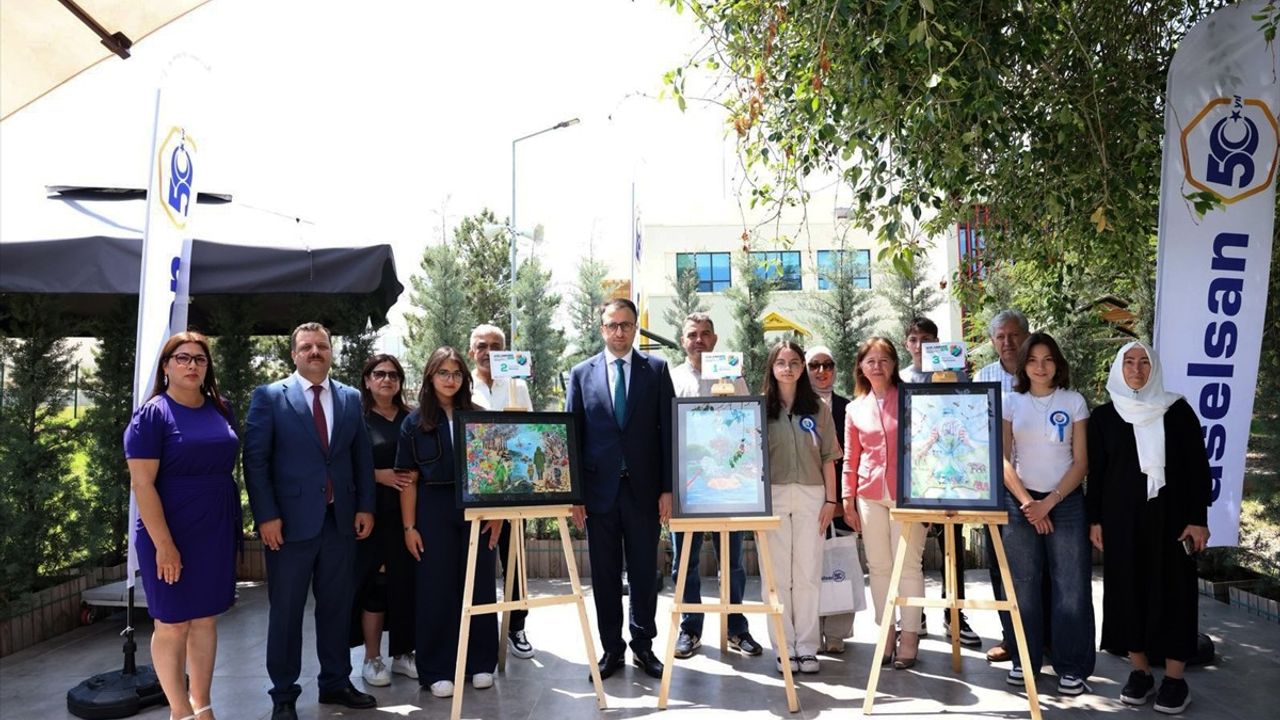 Lise Öğrencilerinden Çevreye Sanatla Mesaj: ASELSAN Ödülleri Sahiplerini Buldu