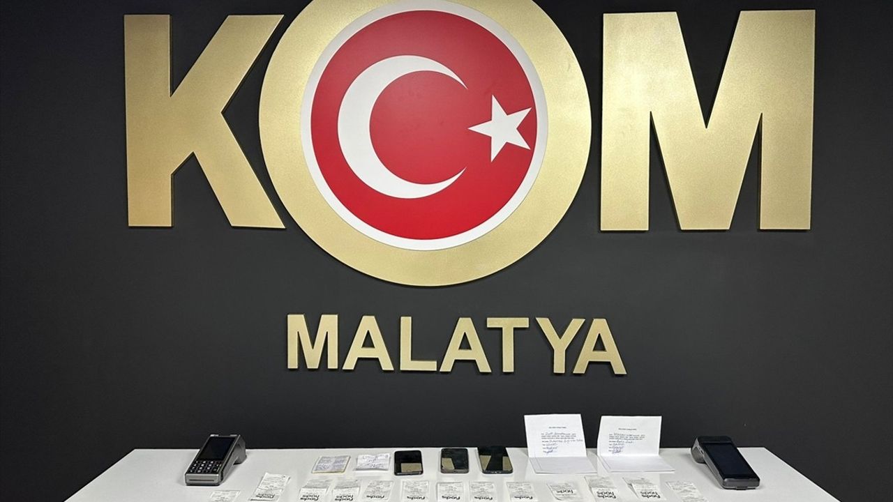 Malatya'da Tefecilik Operasyonu: 3 Zanlı Tutuklandı
