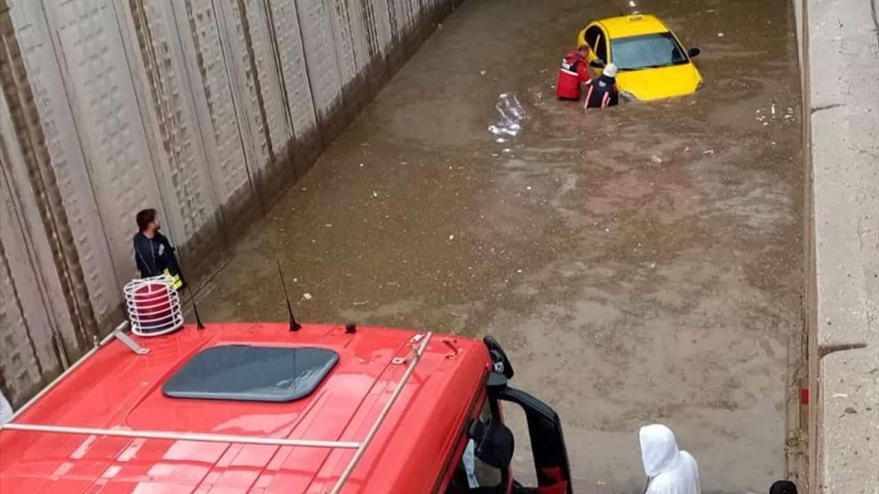 Malatya'da Yaşanan Sağanak nedeniyle Göçük Olayı