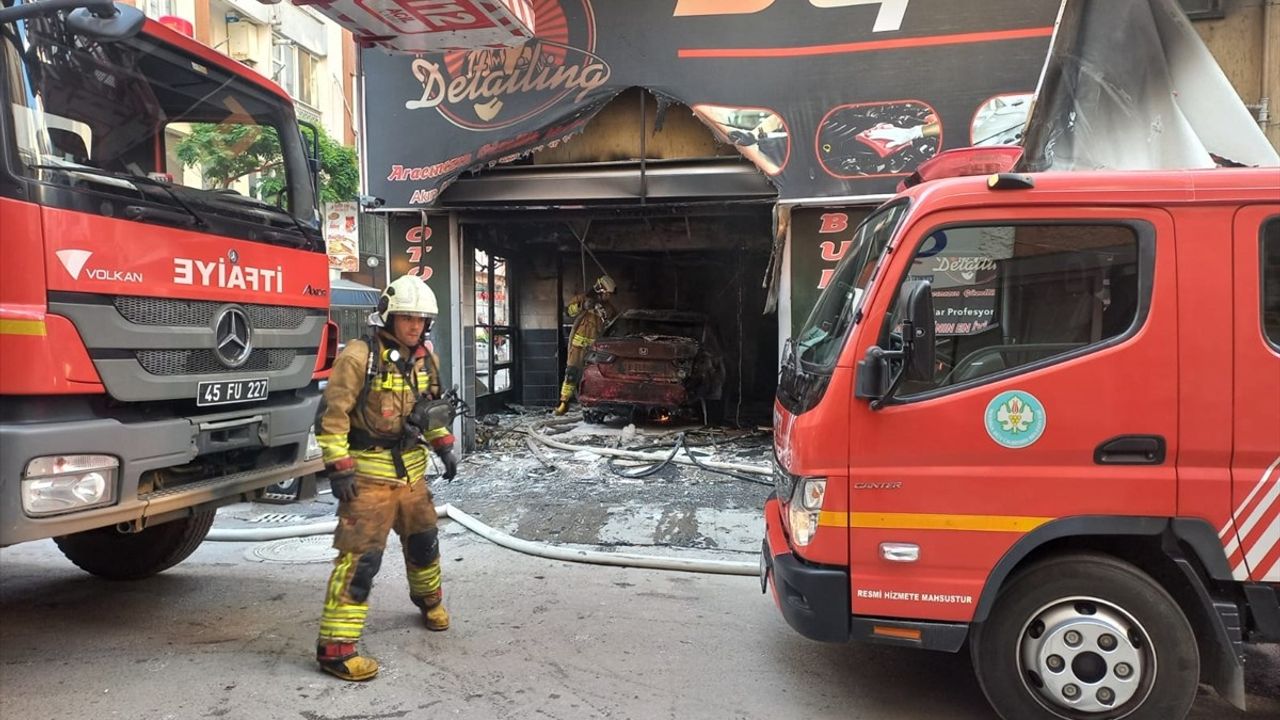 Manisa'da Oto Yıkamada Yangın Faciası: Bir Kişi Hayatını Kaybetti