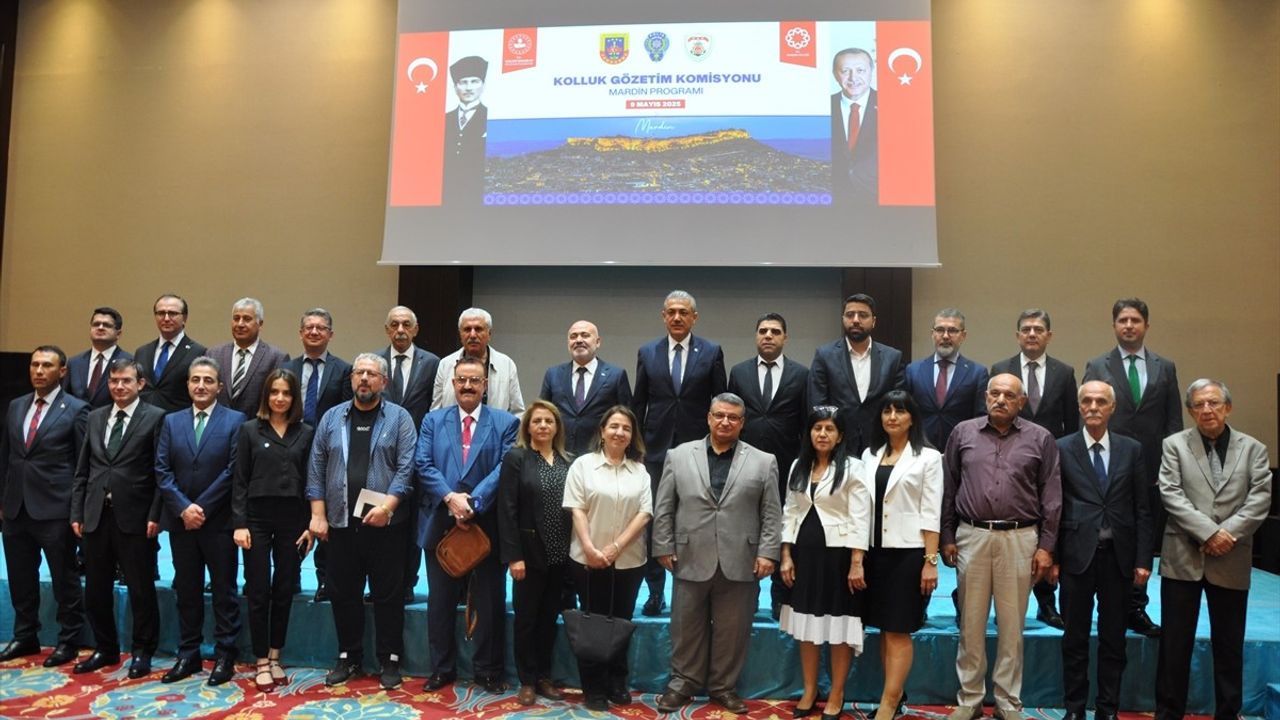 Mardin'de Kolluk Gözetim Komisyonu Toplantısı Gerçekleştirildi
