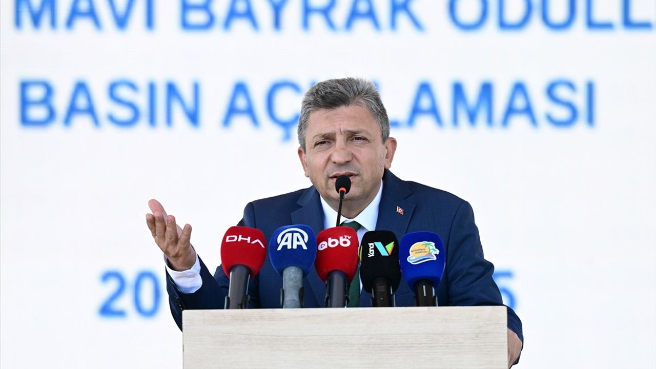 Mavi Bayrak Ödül Töreni Antalya'da Gerçekleşti