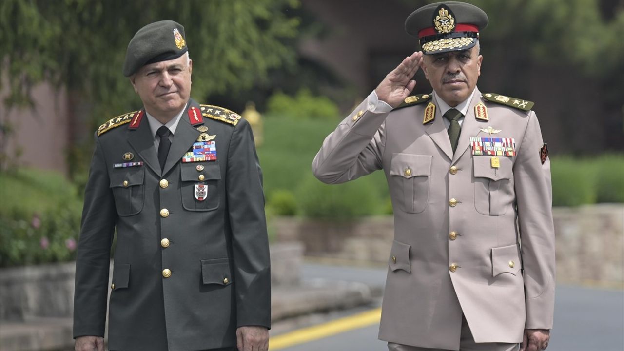 Mısır Genelkurmay Başkanı Türkiye'ye Resmi Ziyarette Bulundu