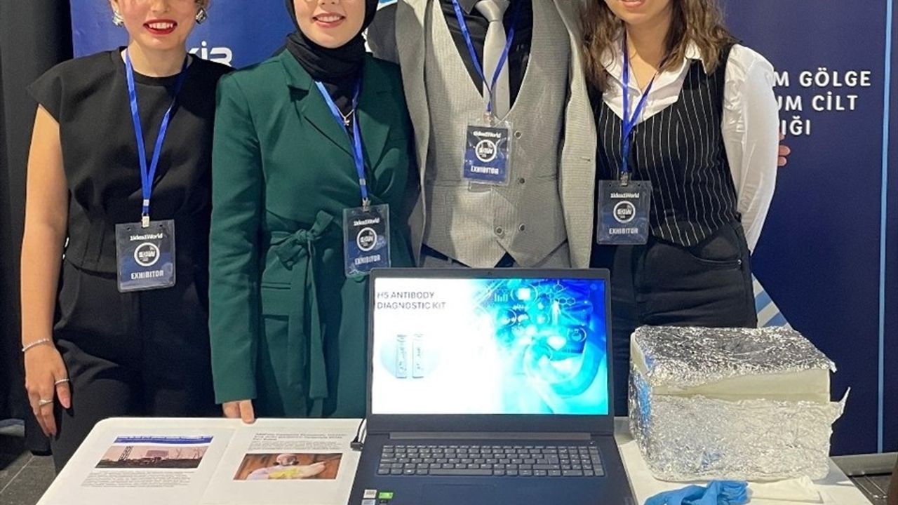 MSKÜ Öğrencileri Kuş Gribi Tanı Kiti ile Türkiye Şampiyonu