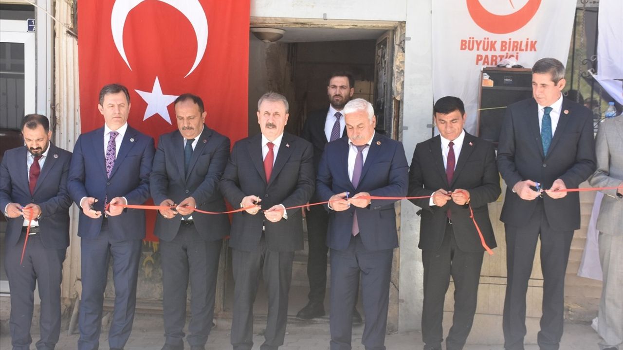 Mustafa Destici Şırnak'ta Terörsüz Türkiye Vurgusu Yaptı