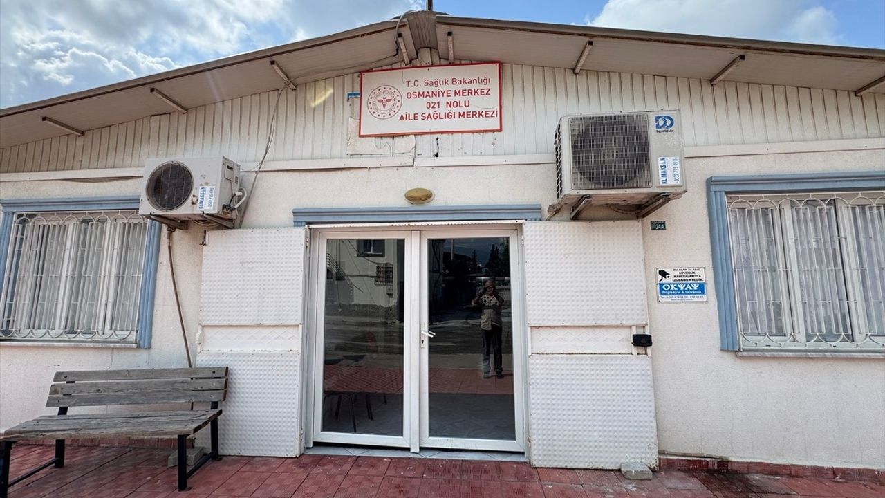 Osmaniye'de Aile Hekimine Tehdit ve Cam Kırma Olayı