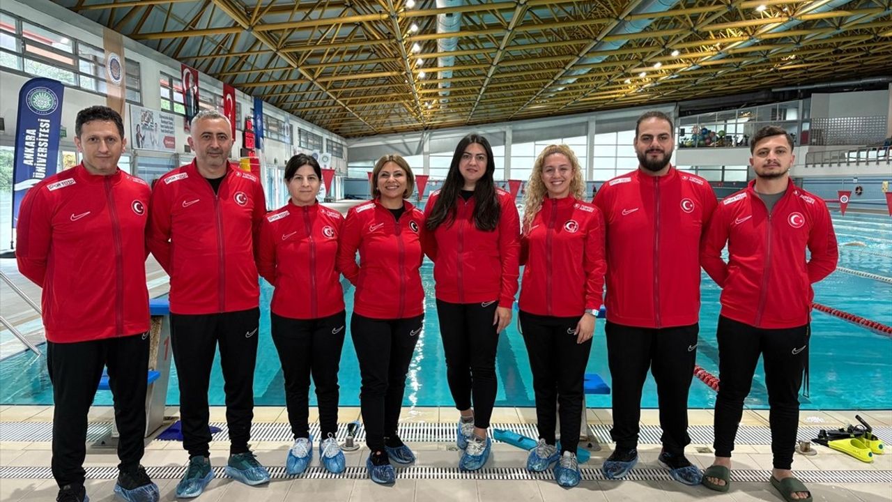 Özel Sporcular Yüzme Milli Takımı Avrupa Oyunları için Hazırlanıyor