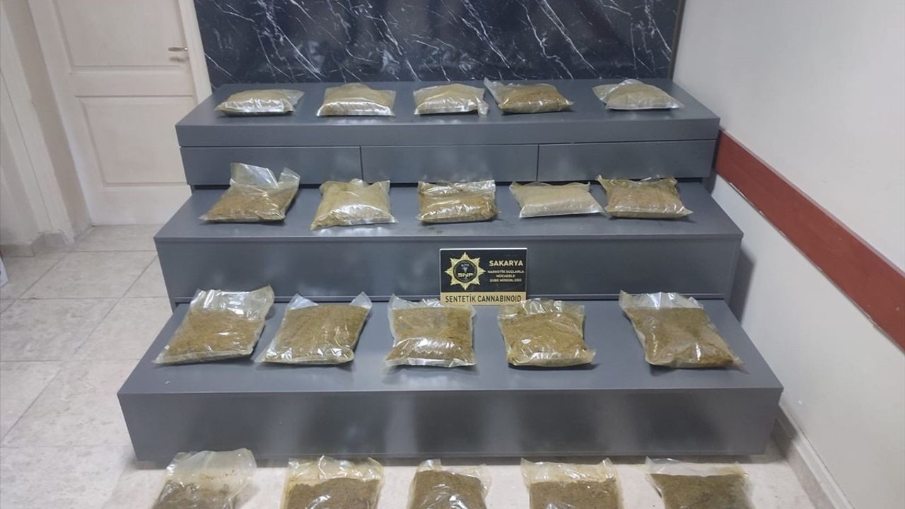 Sakarya'da Sentetik Uyuşturucu Operasyonu