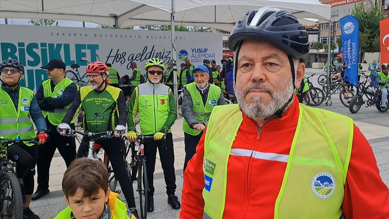 Sakarya'da Trafik Haftası İçin Bisiklet Turu