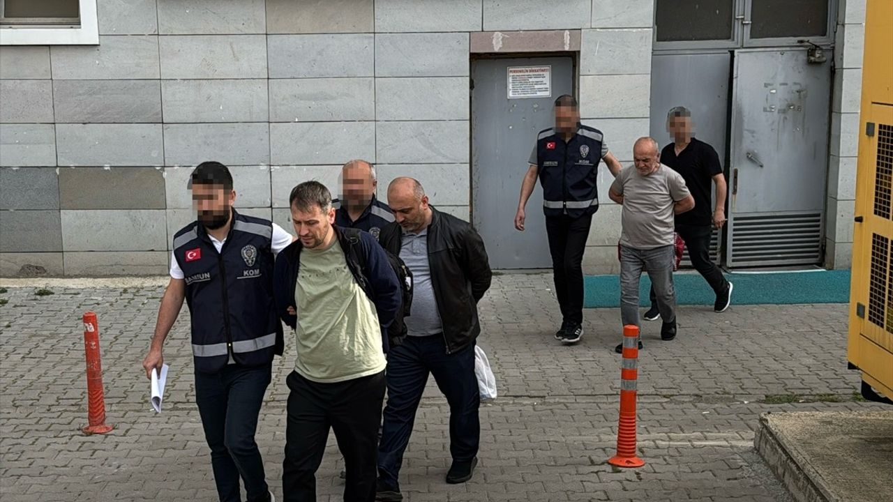 Samsun'da FETÖ Operasyonu: 14 Zanlı Adliyeye Sevk Edildi