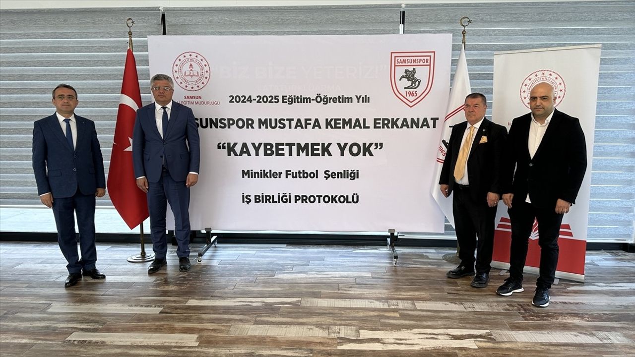 Samsun'da Futbol Şenliği ile Genç Yetenekler Keşfedilecek