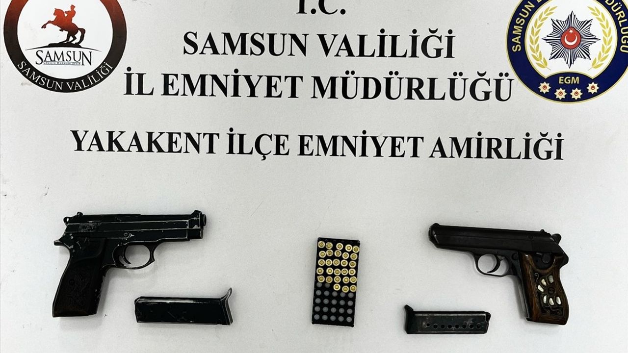 Samsun'da Silah Kaçakçılığı Operasyonu: İki Gözaltı