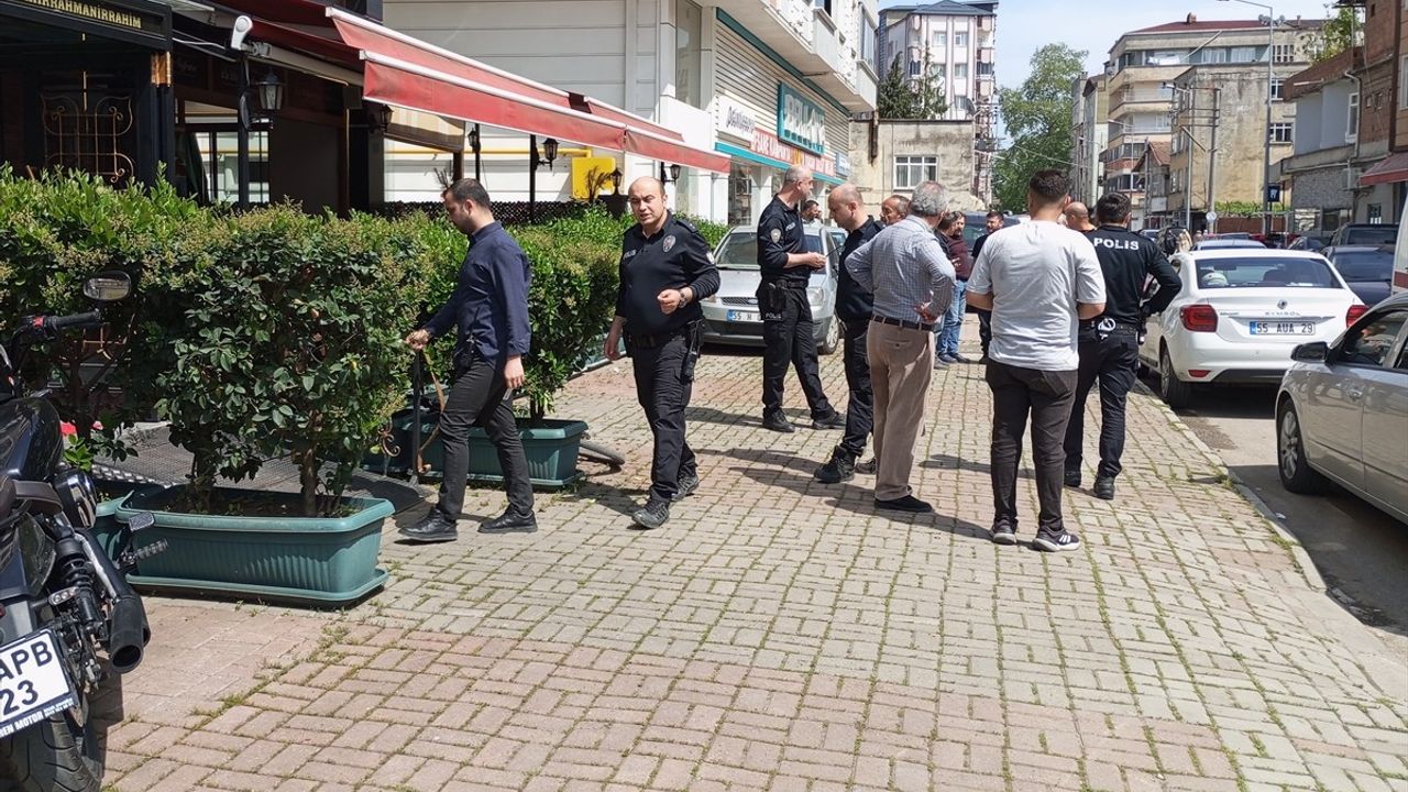 Samsun'da Silahlı Saldırı: 1 Yaralı