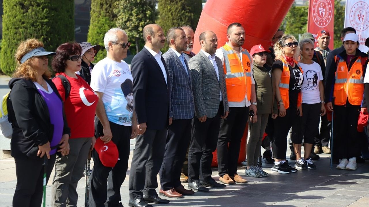 Samsun'da Ulusal Kurtuluş Mücadelesi 15. Anma Yürüyüşü Gerçekleşti
