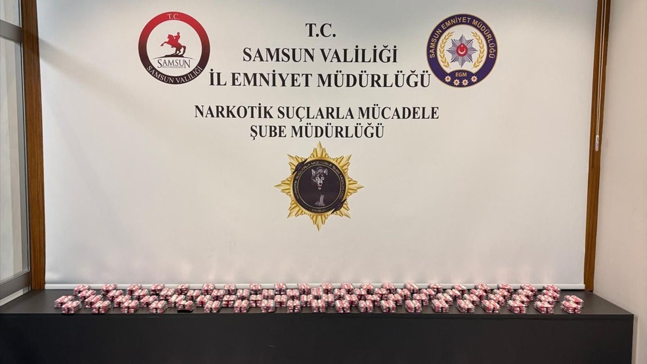 Samsun'da Uyuşturucu Operasyonu: İki Zanlı Gözaltında