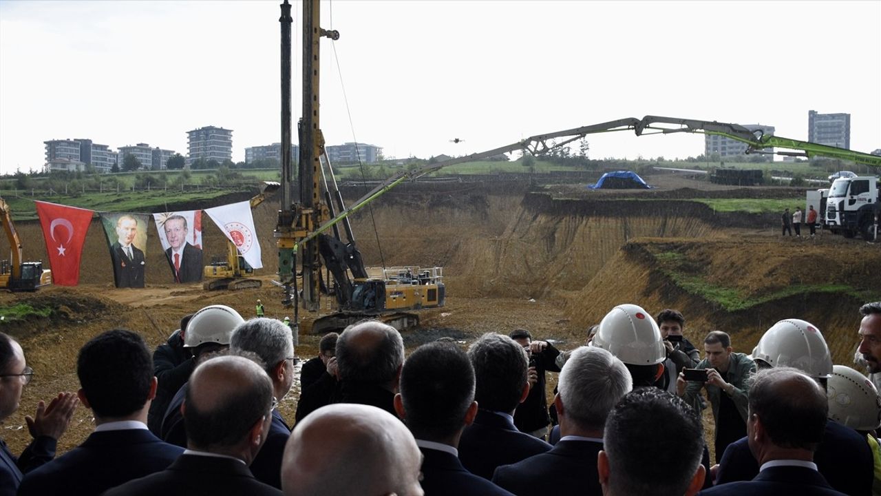 Samsun'da Yeni Adalet Kampüsü Temeli Atıldı