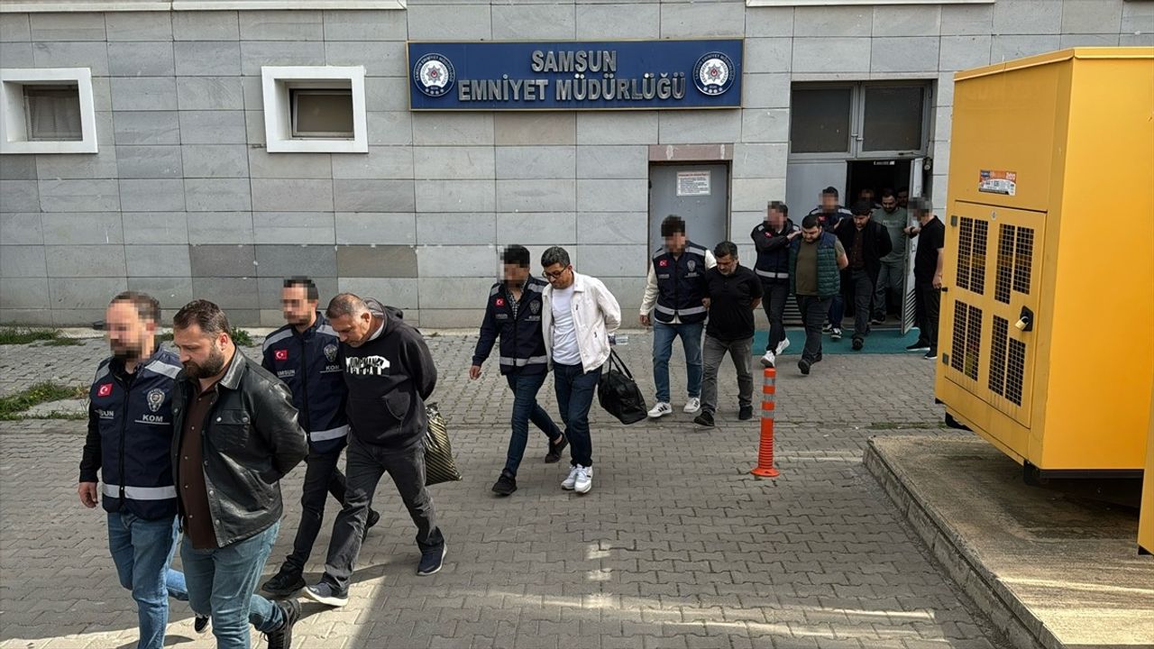 Samsun Merkezli FETÖ Soruşturmasında 5 Zanlı Tutuklandı