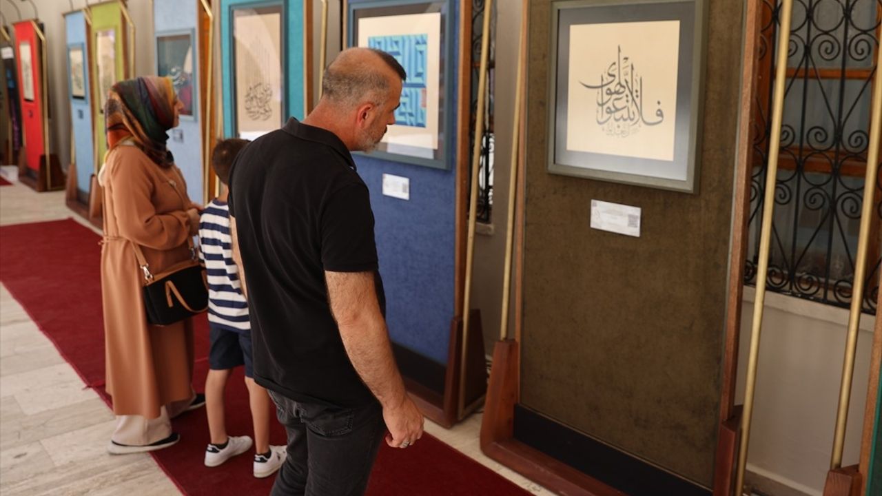 Şanlıurfa'da 'Adil-i Mutlak' Hat Sergisi Açıldı