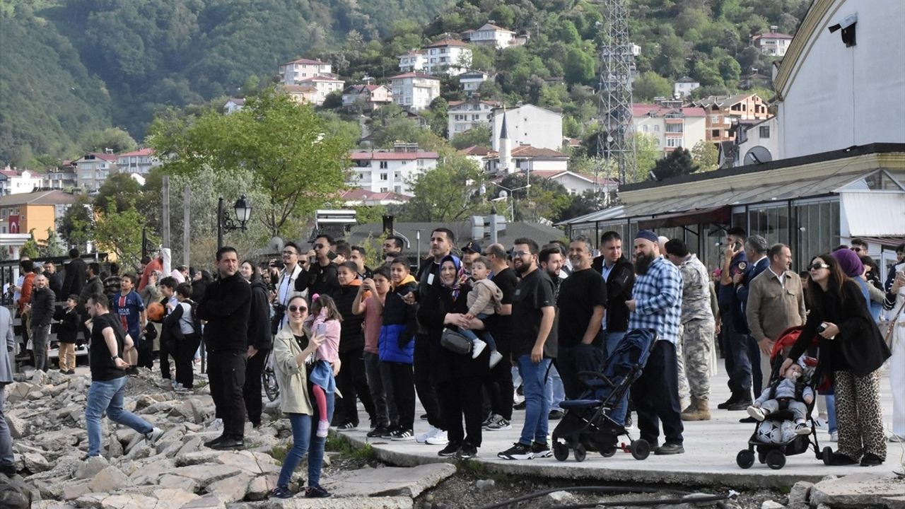SOLOTÜRK Ordu'da Prova Uçuşu Gerçekleştirdi