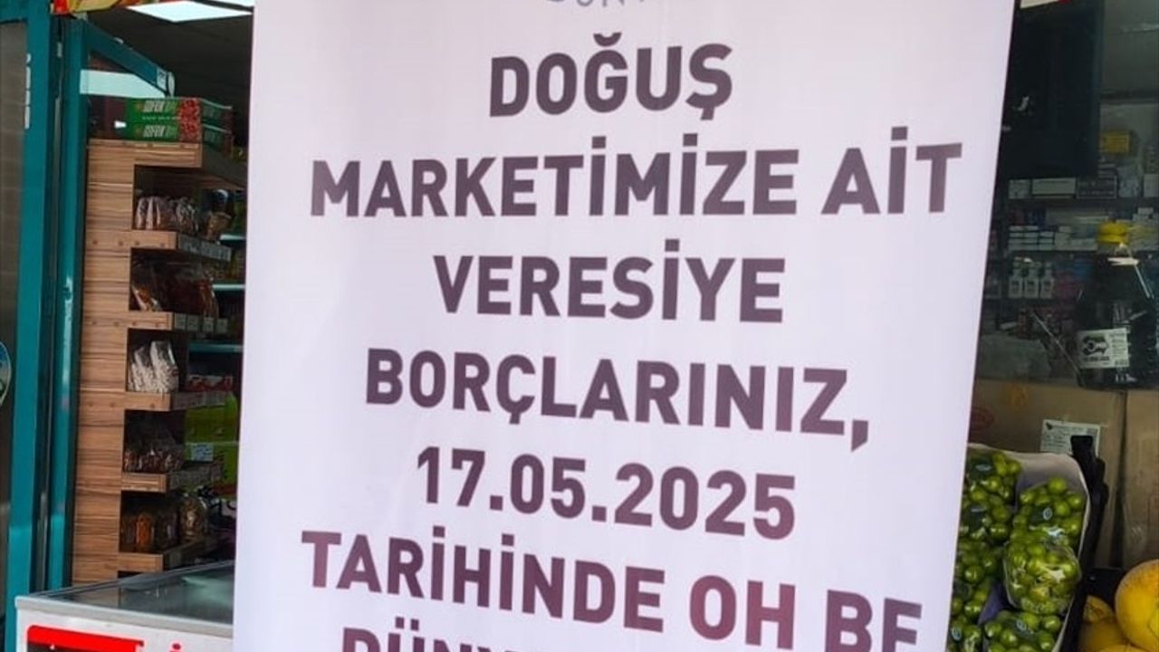 Sultangazi'de Zimem Defteri Geleneği ile Market Borçları Silindi