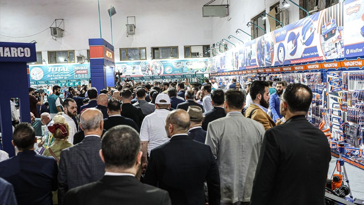 Suriye'de Uluslararası İnşaat Fuarı Başladı