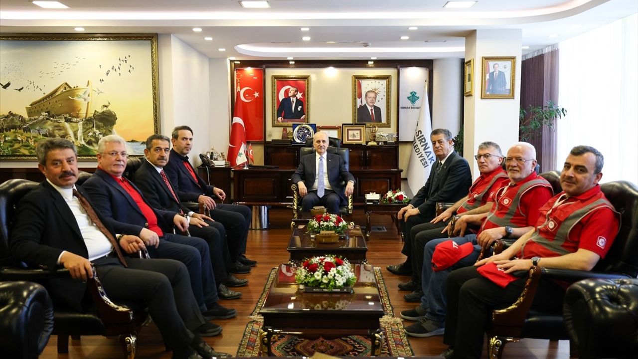 TBMM Başkanı Kurtulmuş'tan Şırnak Ziyareti