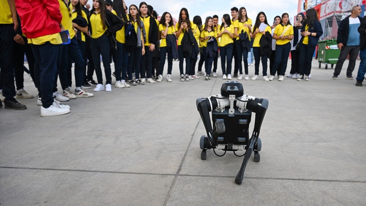 TEKNOFEST KKTC'nin İlk Gününde Rekor Ziyaretçi Sayısı