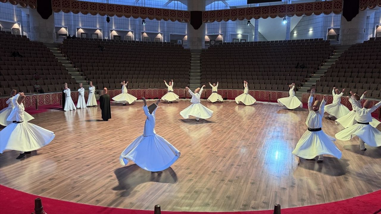 Teşrif-i Mevlana Etkinliklerinde Sema Ayini Şerifi Heyecanı