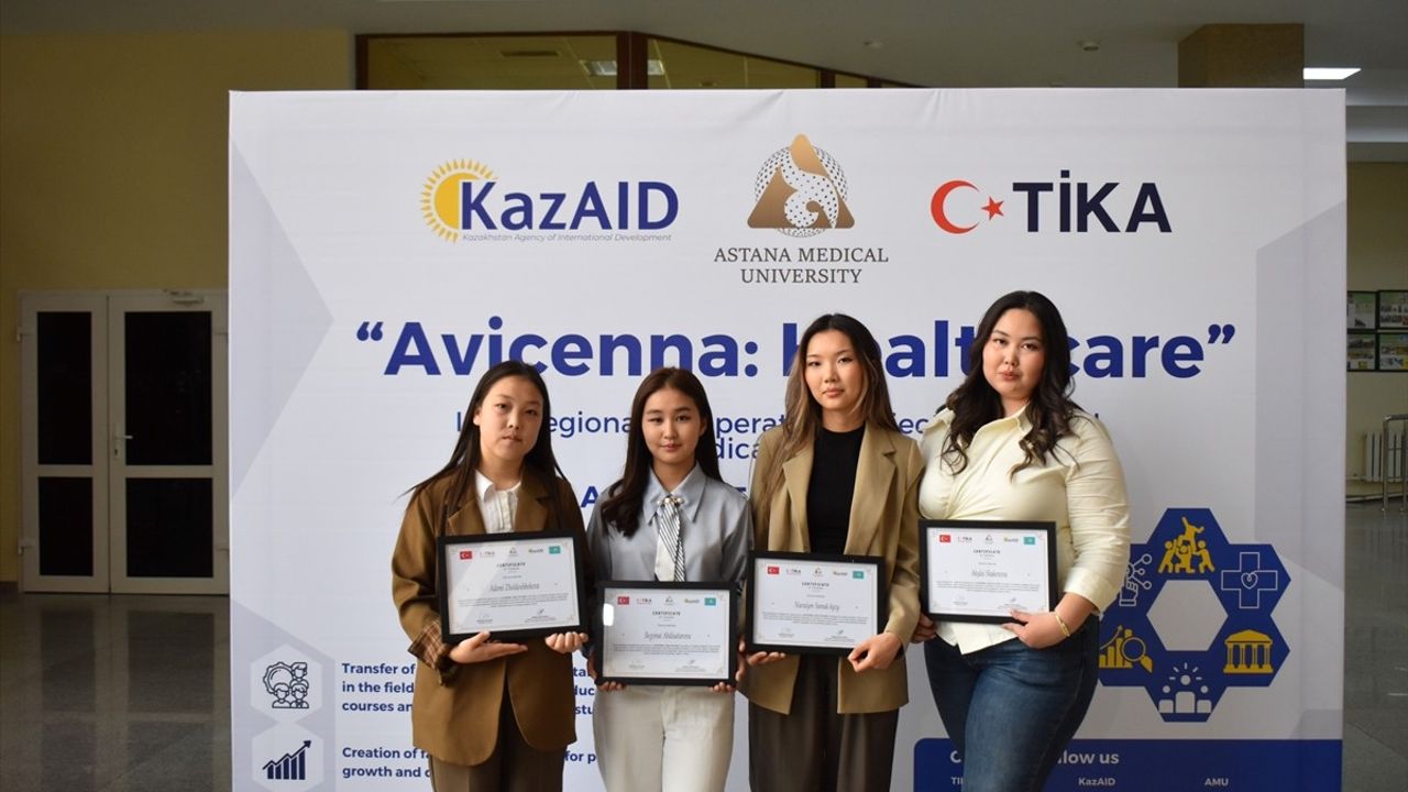 TİKA ve KazAID'den Kazakistan'da Tıp Eğitimi