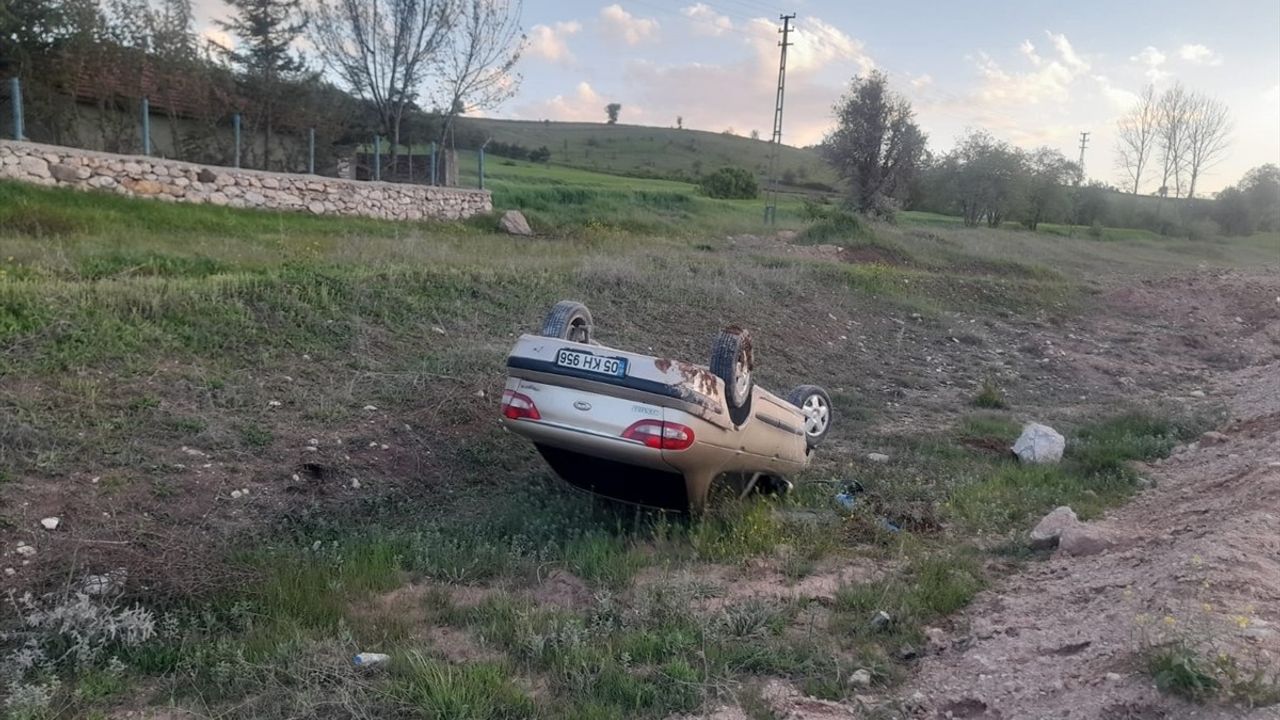 Tokat'ta Trafik Kazası: İki Yaralı