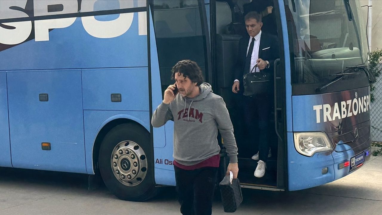 Trabzonspor İstanbul'a Uçtu