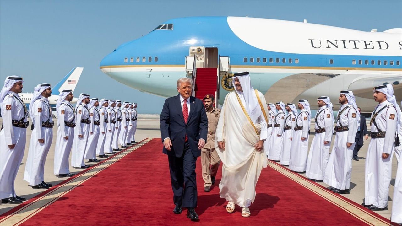 Trump Orta Doğu Turu Kapsamında Katar’da