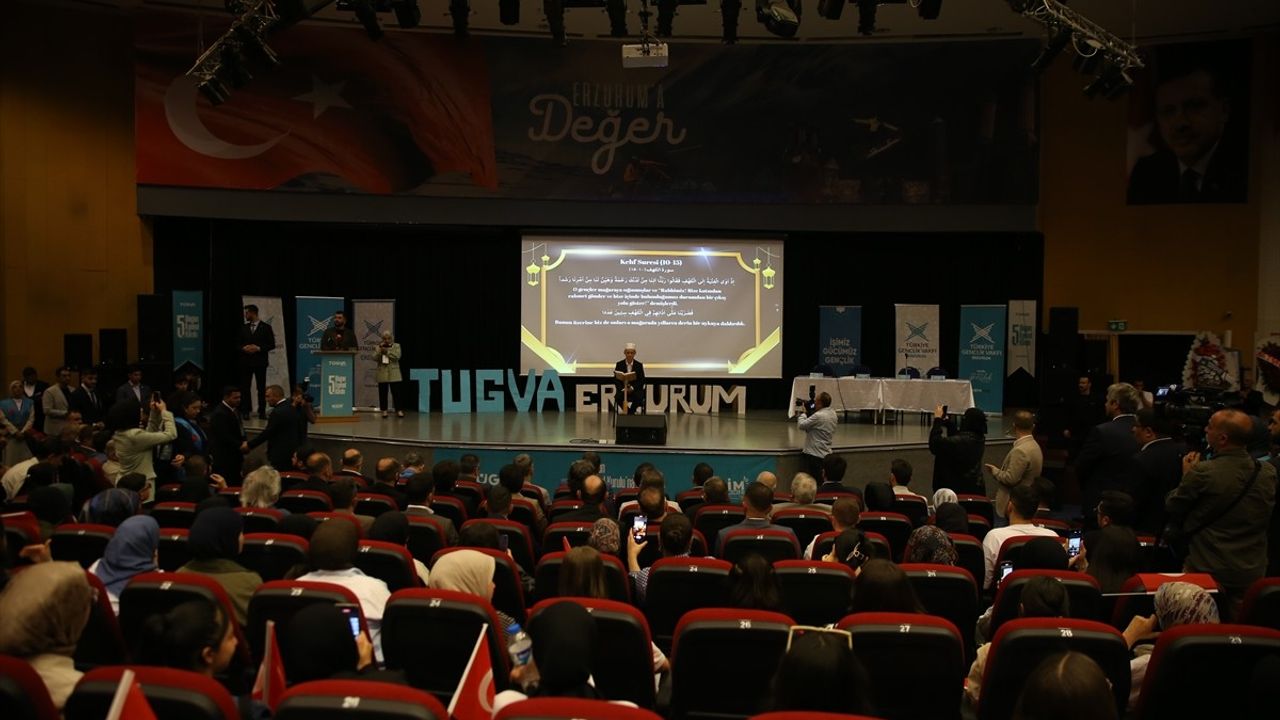 TÜGVA Erzurum'da 5. Olağan İl Genel Kurulu Gerçekleştirildi