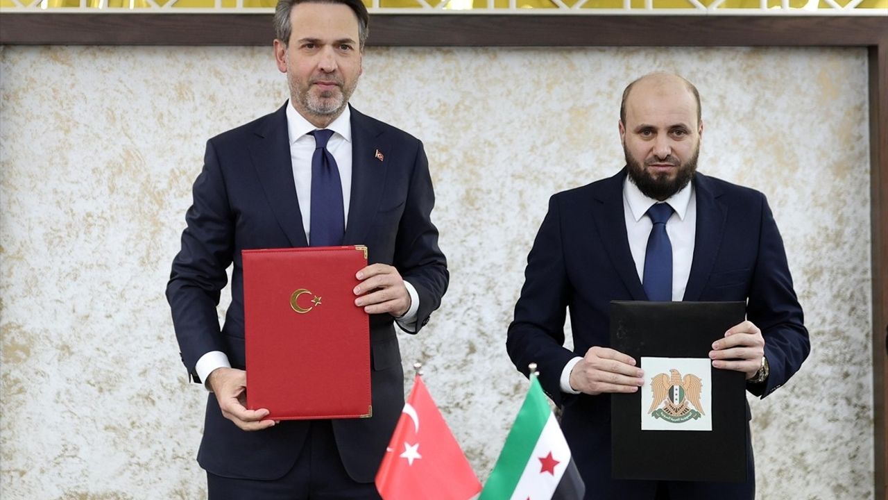 Türkiye ile Suriye Arasında Enerji İşbirliği Gelişiyor