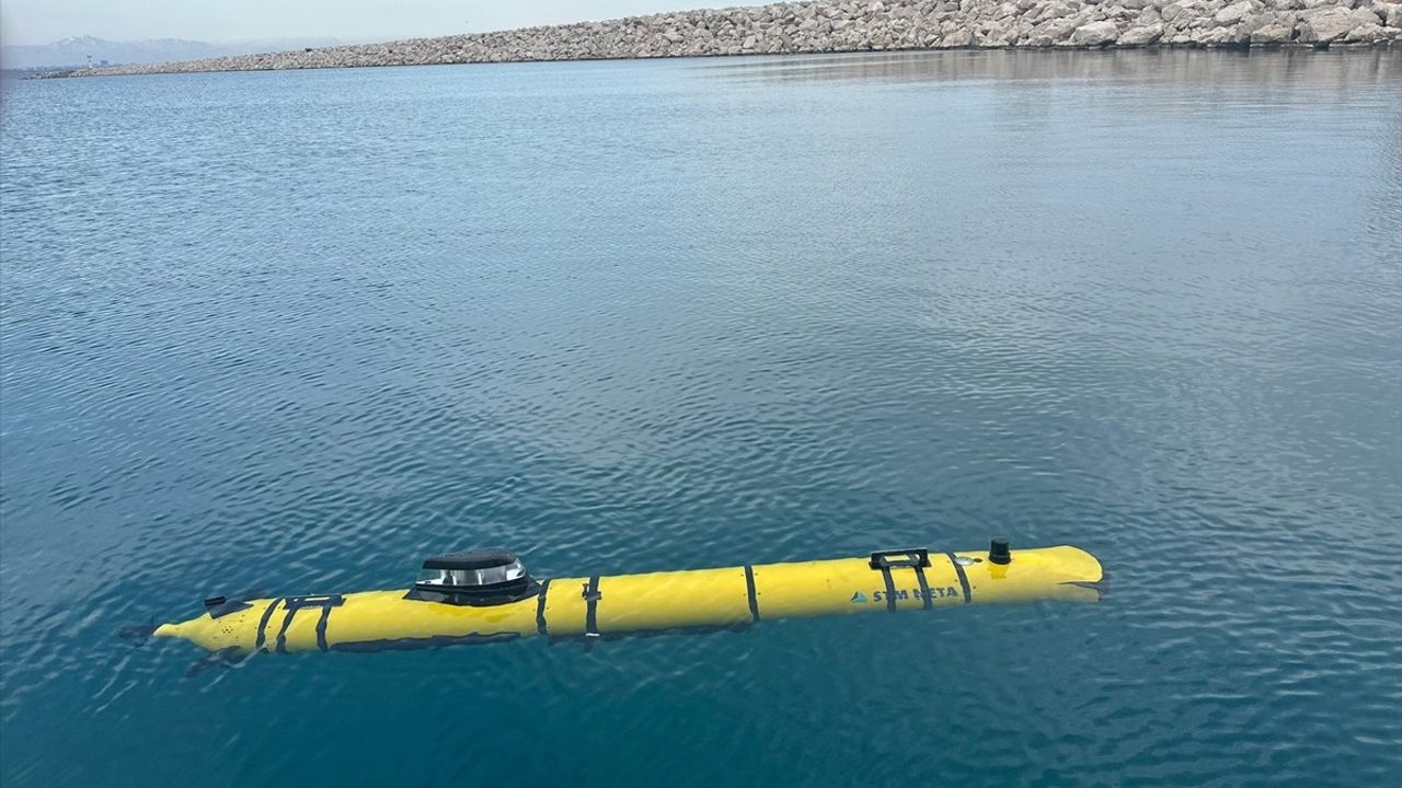 Türkiye'nin Milli İnsansız Otonom Su Altı Aracı STM NETA 300