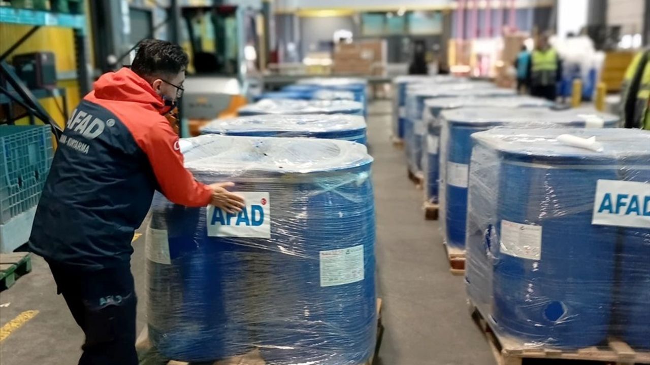 Türkiye'nin Sudan'a Yangın Söndürme Desteği