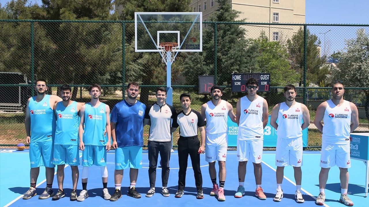 Türkiye Sigorta 3x3 Basketbol Turnuvaları Gaziantep'te Başladı