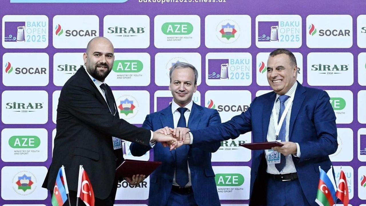 Türkiye ve Azerbaycan Satranç Federasyonları Arasında İş Birliği Protokolü İmzalandı