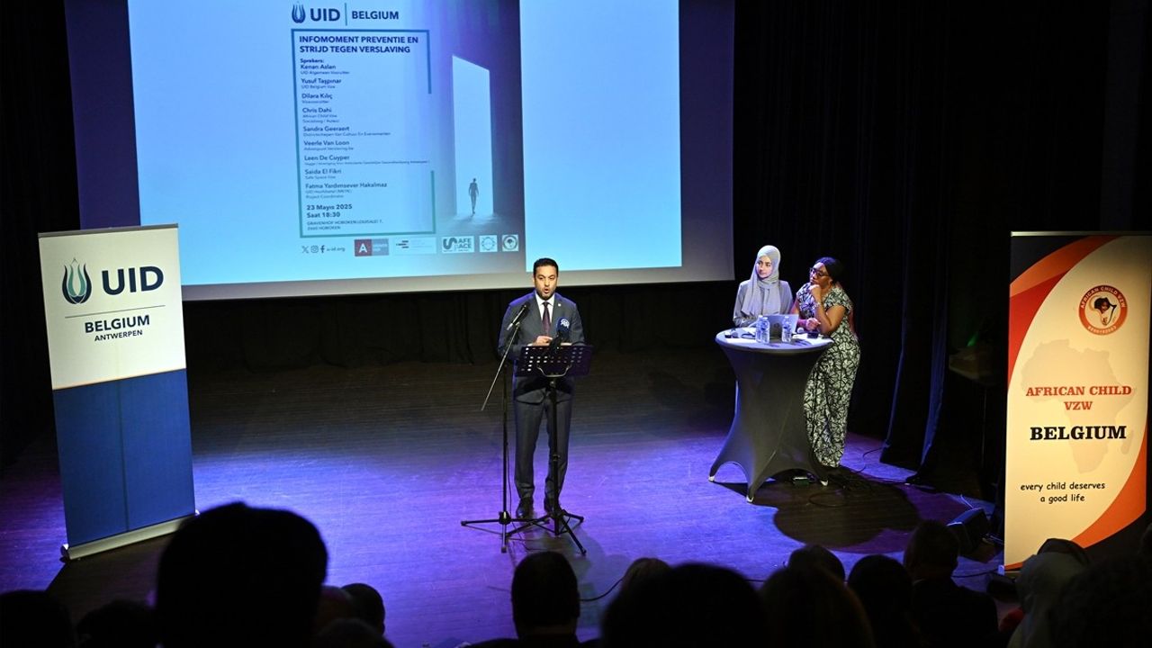 UID Belçika'da Bağımlılıkla Mücadele Konferansı Düzenledi