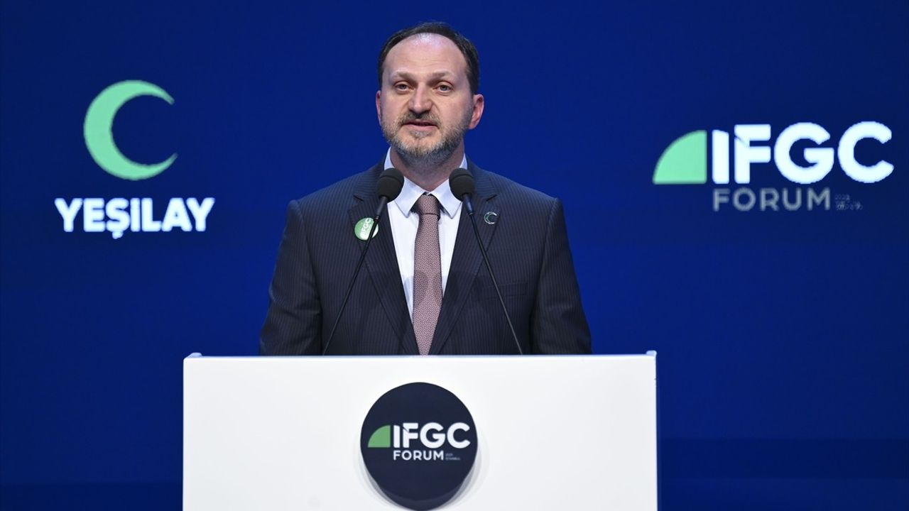 Uluslararası Yeşilay Federasyonu Forumu İstanbul'da Gerçekleştirildi