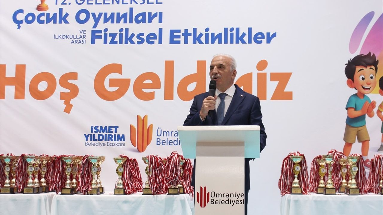 Ümraniye'de Geleneksel Çocuk Oyunları Kapanış Töreni Gerçekleşti