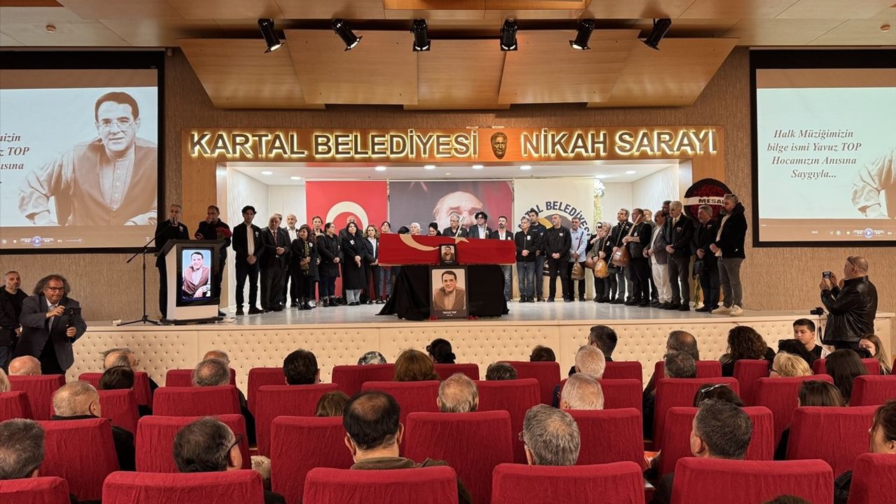 Ünlü Halk Müziği Sanatçısı Yavuz Top Son Yolculuğuna Uğurlandı