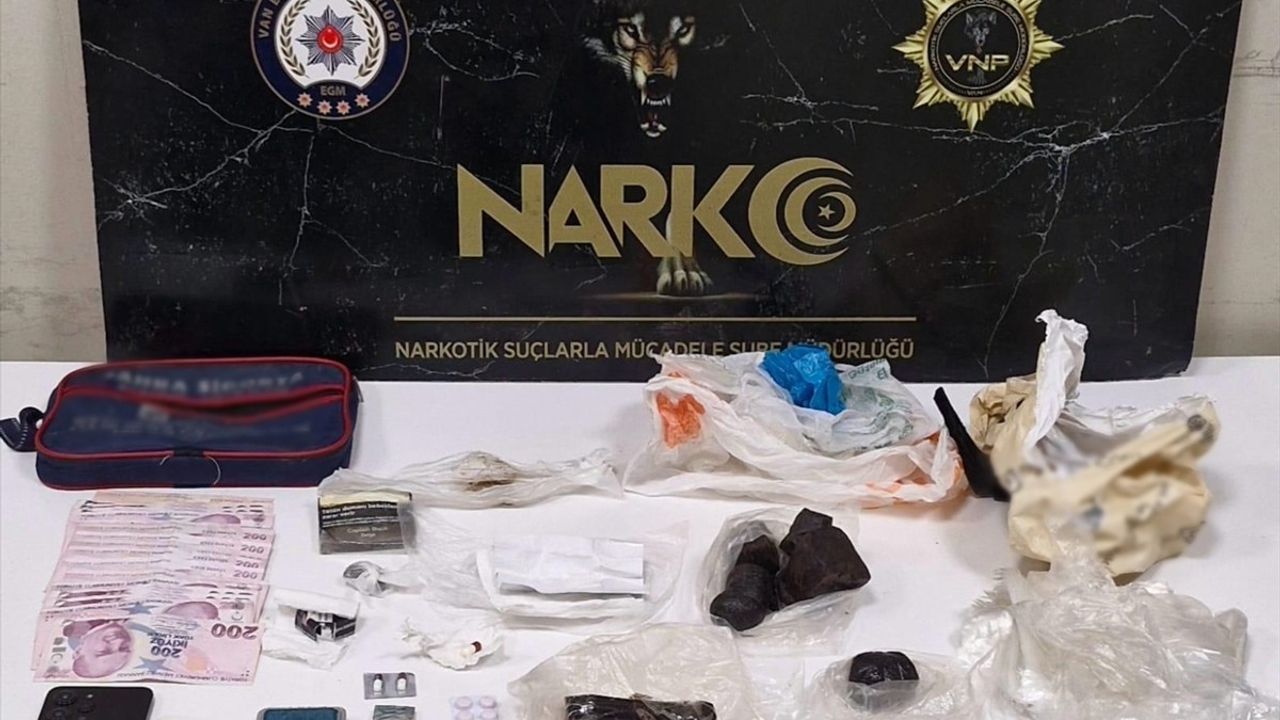 Van'da Uyuşturucu Operasyonu: 63 Gözaltı