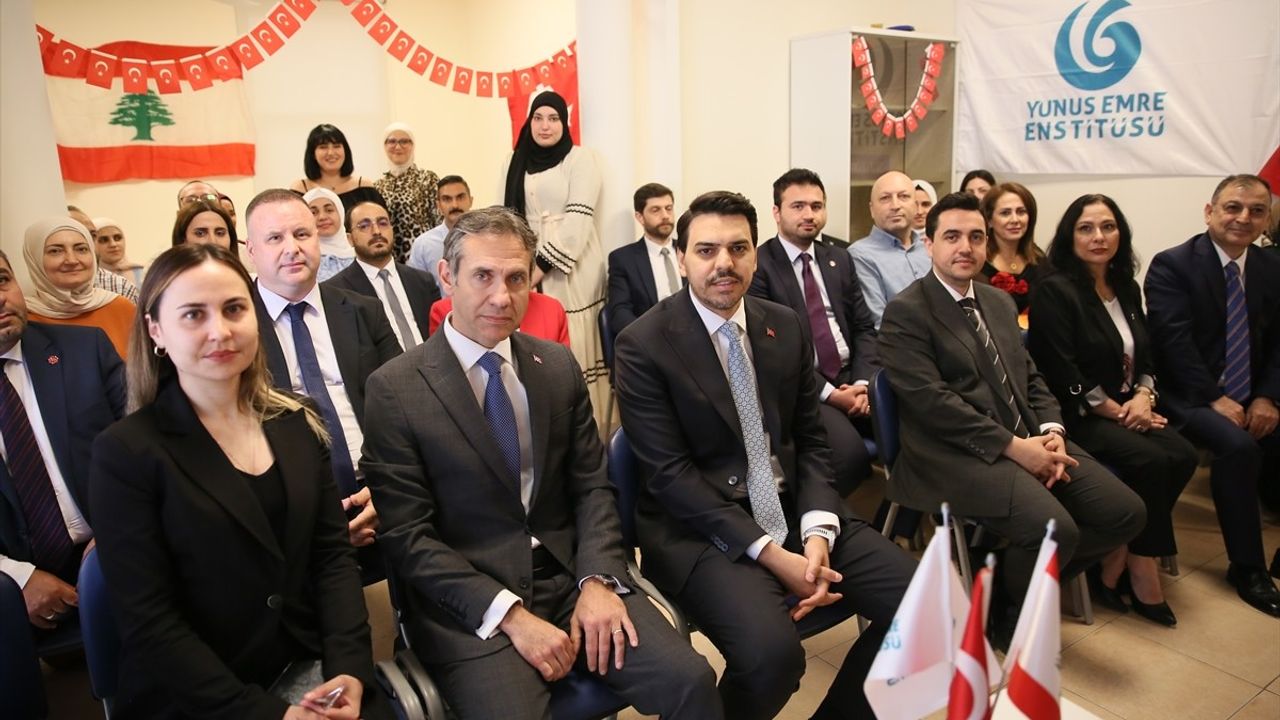 YTB Başkanı Eren'ın Lübnan Üniversitesi Ziyareti