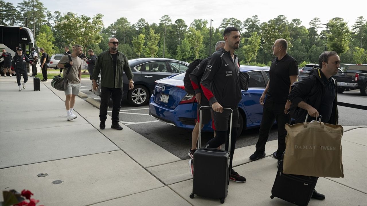 A Milli Futbol Takımı Meksika Maçı İçin Kuzey Carolina'da