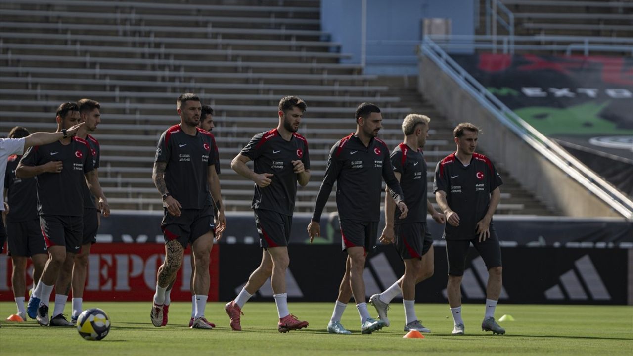 A Milli Futbol Takımı Meksika Maçına Hazır
