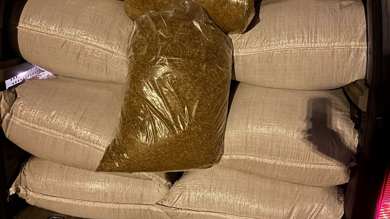 Adana'da Kaçak Tütün Operasyonu: 1.25 Ton Ele Geçirildi