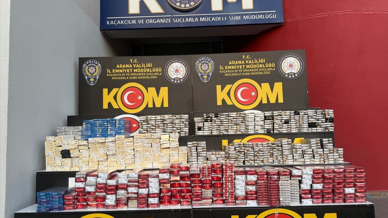 Adana'da Kaçakçılık Operasyonu: 1 Tutuklama