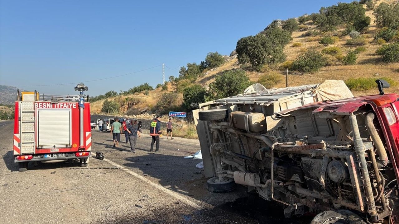 Adıyaman'da Trafik Kazası: 1 Ölü, 5 Yaralı