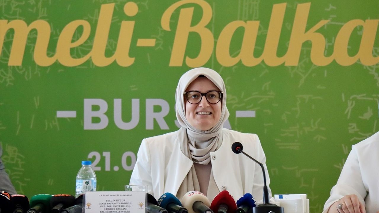 AK Parti'den Bursa'da 'Bir Sofrada Rumeli-Balkan' Programı